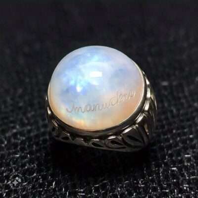 Moonstone Ring for Barani nakshatra