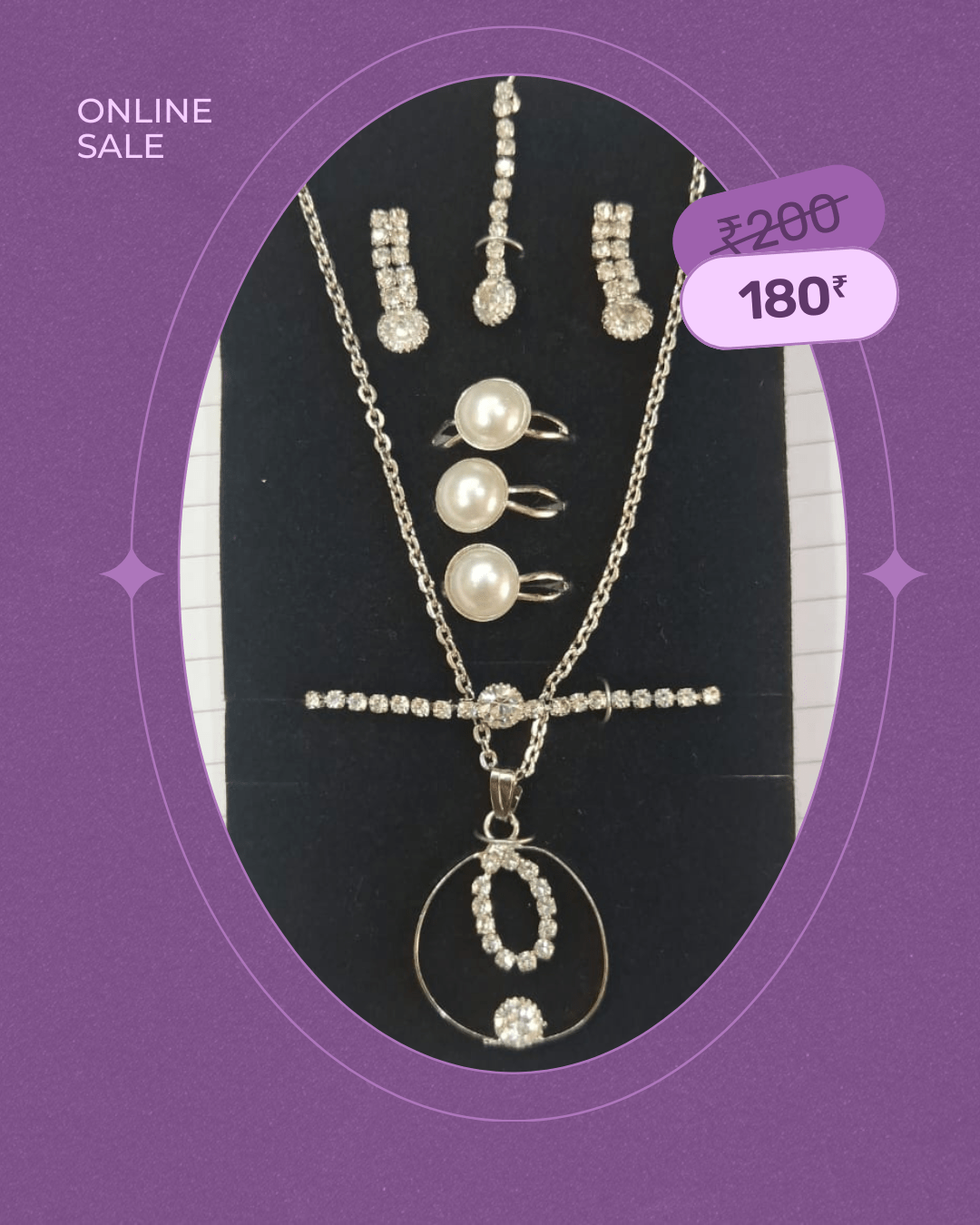 Latest fashion Silver fashion jewellery